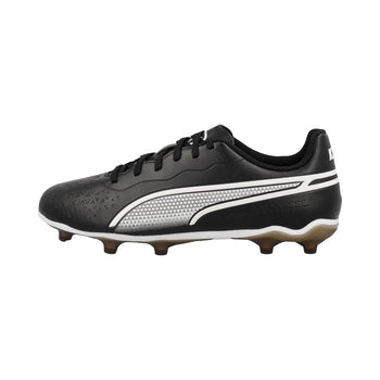 Scarpe da calcio per terreni duri nere da ragazzo Puma King Match FG/AG Jr, Brand, SKU s356000082, Immagine 0